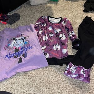 Girls Vamparina Set & Tee